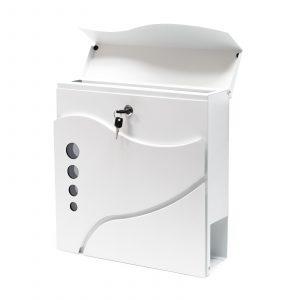 Poštni nabiralnik bel