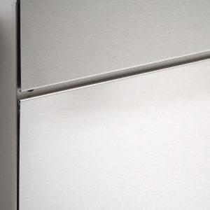 Inox poštni nabiralnik z režo za časopis