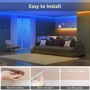 Set LED trake 10m promjenjive boje - glazbene