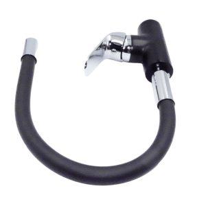 Enoročna armatura kuhinjska z gibljivo cevjo