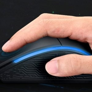 USB RGB optična miška 4800 DPI PW6