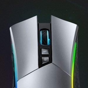 USB RGB optična miška 4800 DPI PW6