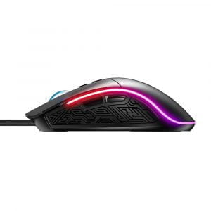 USB RGB optična miška 4800 DPI PW6
