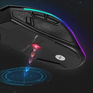 USB RGB optična miška 4800 DPI PW6