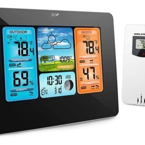 LCD bežična meteorološka stanica + vanjska jedinica 29 LCD bežična meteorološka stanica + vanjska jedinica
