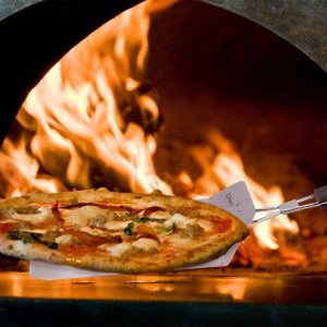 Sklopivi reket za pizzu od nehrđajućeg čelika 48 cm