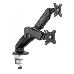 Univerzalni gibljiv nosilec za dva monitorja do 27"