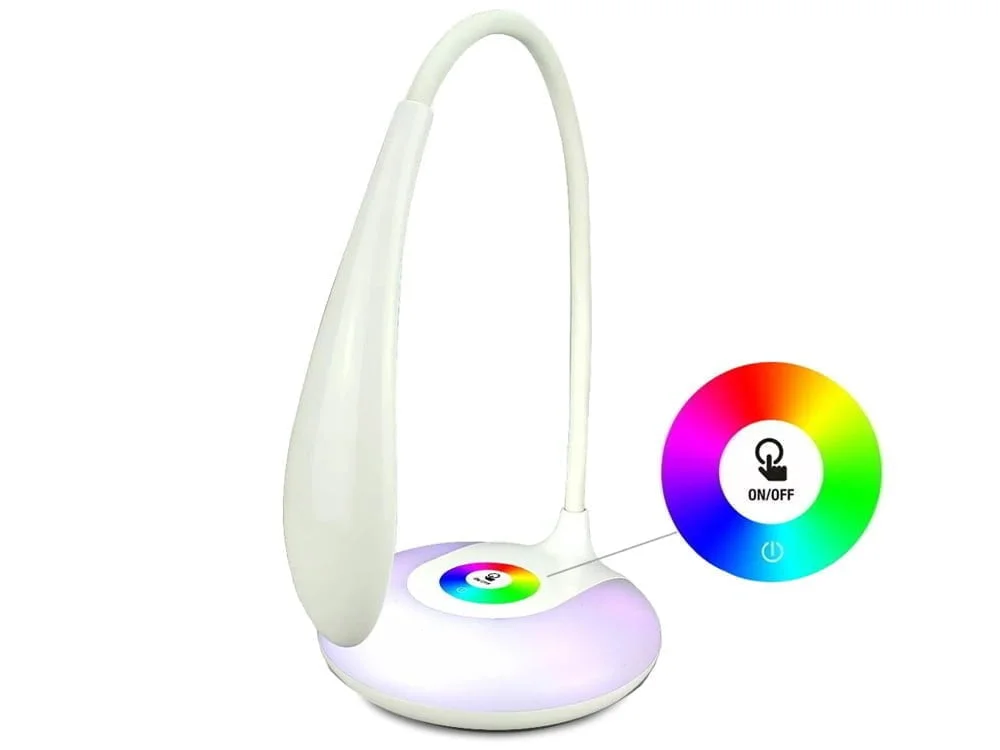 Moderna LED 256 RGB stolna svjetiljka USB touch 12 Moderna LED 256 RGB stolna lampa s USB dodirom - slika 10