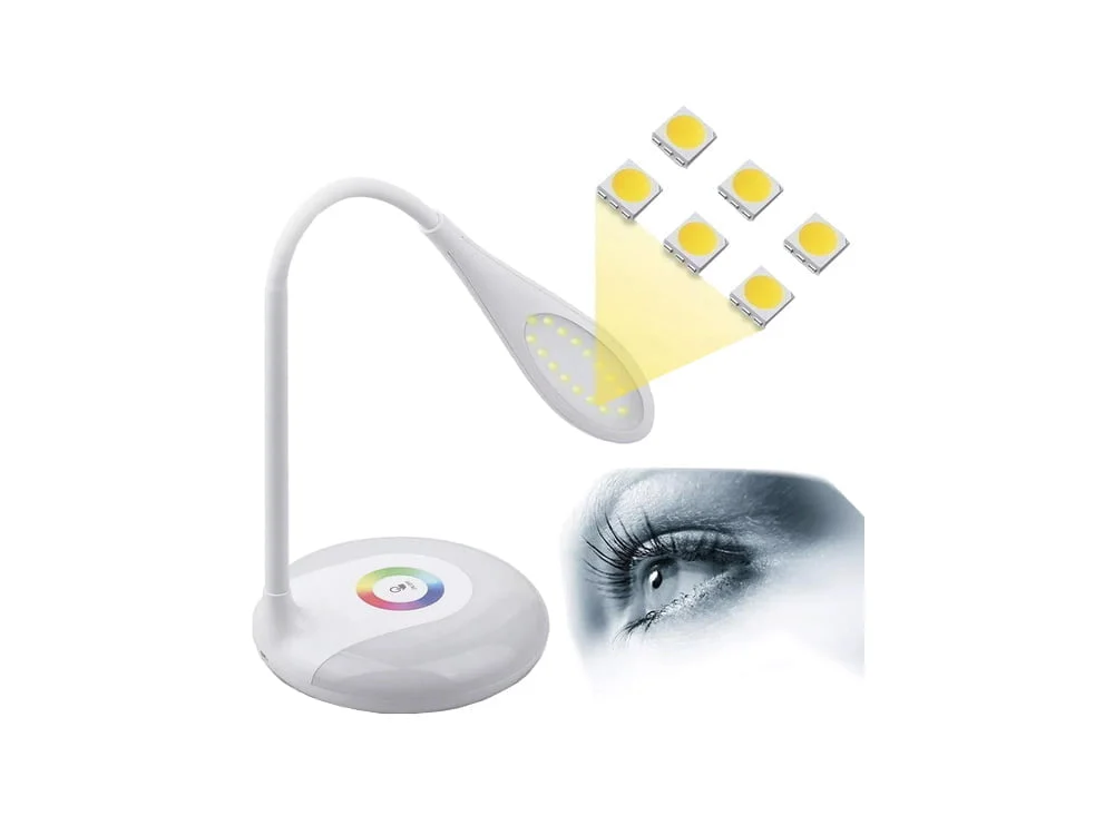 Moderna LED 256 RGB stolna svjetiljka USB touch 15 Moderna LED 256 RGB stolna lampa s USB dodirom - slika 13
