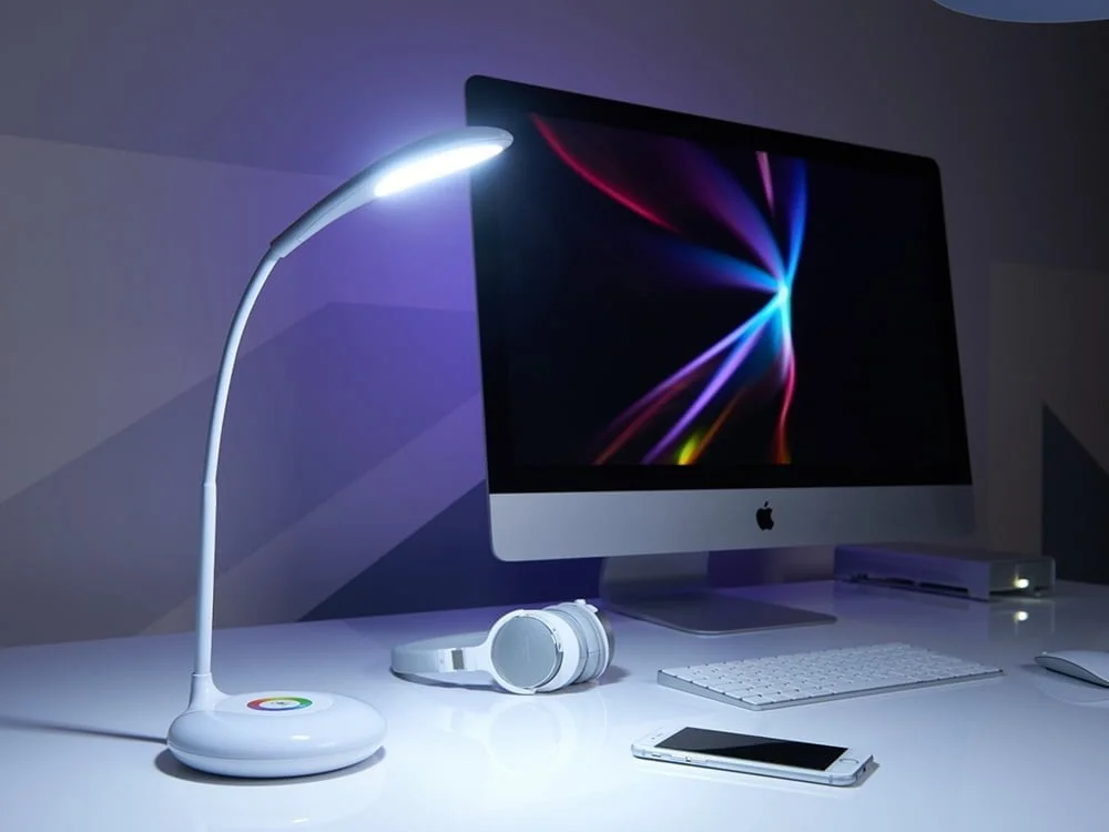 Moderna LED 256 RGB stolna svjetiljka USB touch 4 Moderna LED 256 RGB stolna lampa s USB dodirom - slika 2