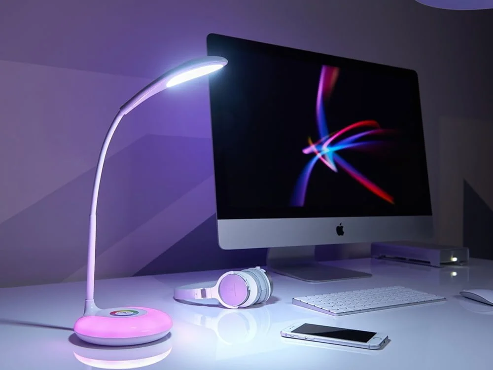Moderna LED 256 RGB stolna svjetiljka USB touch 6 Moderna LED 256 RGB stolna lampa s USB dodirom - slika 4