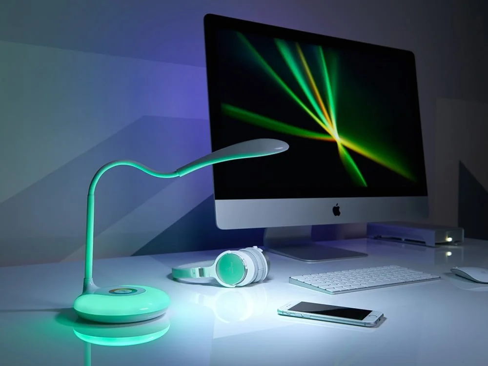 Moderna LED 256 RGB stolna svjetiljka USB touch 7 Moderna LED 256 RGB stolna lampa s USB dodirom - slika 5