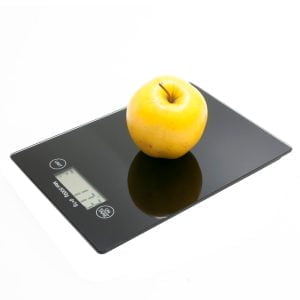 LCD kuhinjska tehtnica do 5kg črna