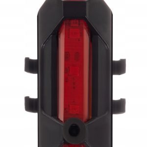 Set USB akumulatorske kolesarske svetilke + zadnja luč