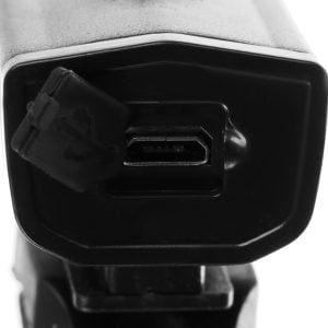 Set USB akumulatorske kolesarske svetilke + zadnja luč