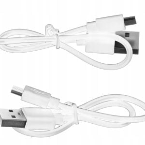 Set USB akumulatorske kolesarske svetilke + zadnja luč