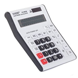 Velik pisarniški kalkulator 12 mest - solarni