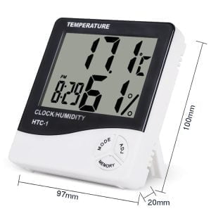 Večfunkcijski elektronski LCD termometer