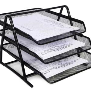 A4 kovinski namizni organizator za dokumente