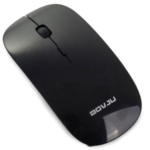 Bežični WIFI optički miš 1600 DPI crni