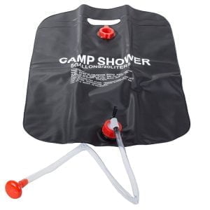 Solarni tuš za kampiranje 20L