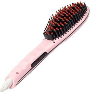 LCD električna krtača za ravnanje las