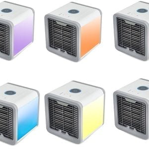 LED prenosna klimatska naprava arktični zračni hladilnik 3v1