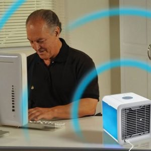 LED prenosna klimatska naprava arktični zračni hladilnik 3v1