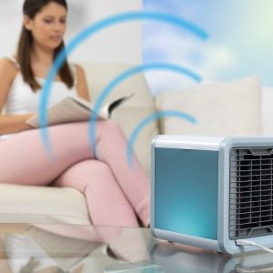 LED prenosna klimatska naprava arktični zračni hladilnik 3v1