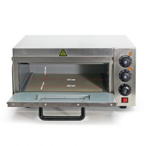Inox 2000W peć za pizzu - kamena ploča do 350°C 11 Inox 2000W peć za pizzu - kamena ploča do 350°C