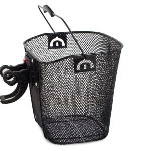 Kovinska kolesarska košara za kolo - hitri klik nosilec