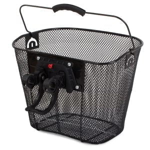 Kovinska kolesarska košara za kolo - hitri klik nosilec