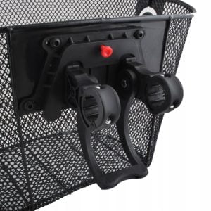 Kovinska kolesarska košara za kolo - hitri klik nosilec