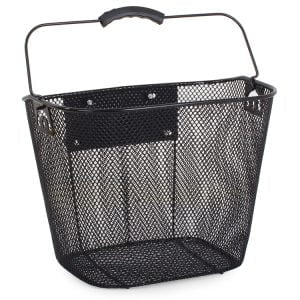 Kovinska kolesarska košara za kolo - hitri klik nosilec