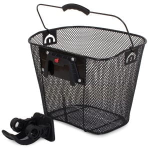 Kovinska kolesarska košara za kolo - hitri klik nosilec