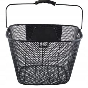 Kovinska kolesarska košara za kolo - hitri klik nosilec