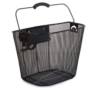 Kovinska kolesarska košara za kolo - hitri klik nosilec