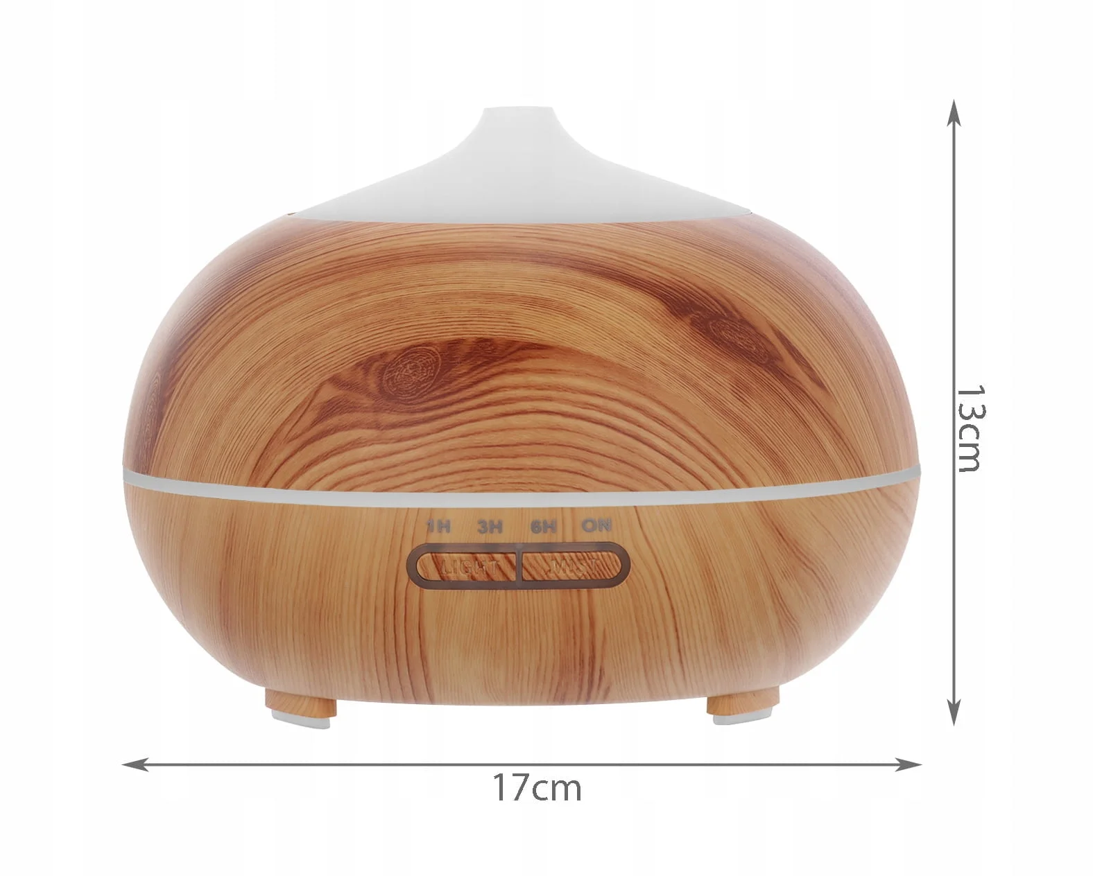LED RGB vlažilec zraka difuzor 400ml + daljinski upravljalec in eterična olja AKCIJA - Image 3