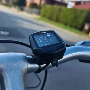 Vodootporni LCD brzinomjer za bicikl - Brzinomjer s 13 funkcija 20 Vodootporni LCD biciklometar - brzinomjer sa 13 funkcija