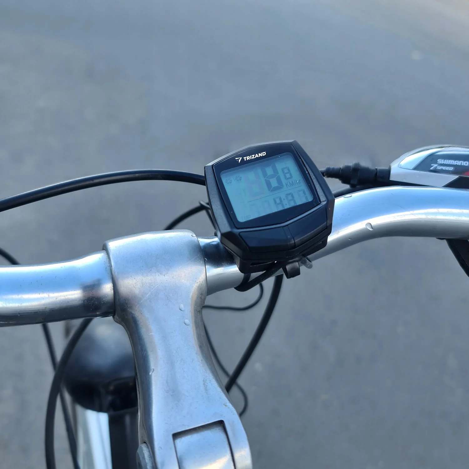Vodootporni LCD brzinomjer za bicikl - Brzinomjer s 13 funkcija 12 Vodootporni LCD biciklistički računar - brzinomjer s 13 funkcija - slika 10