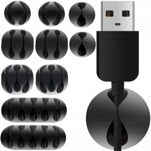 10x organizator kabela - držači