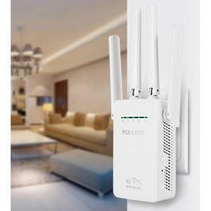Bežični 2,4 GHz WIFI repetitor usmjerivač pojačivač signala 300Mb/s WPS
