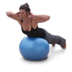 Gimnastična žoga 65cm + tlačilka