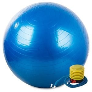 Gimnastična žoga 65cm + tlačilka