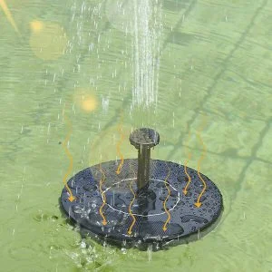 Solarna plutajuća vrtna fontana - pumpa za ribnjak 41 Solarna plutajuća vrtna fontana - pumpa za ribnjak