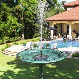 Solarna plutajuća vrtna fontana - pumpa za ribnjak 27 Solarna plutajuća vrtna fontana - pumpa za ribnjak