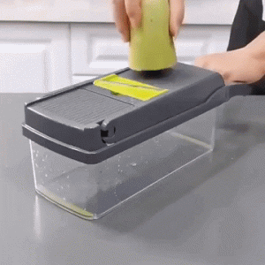 6v1 večnamenski ročni kuhinjski rezalnik in strgalnik za zelenjavo