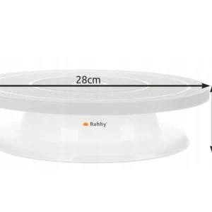 Rotirajući tanjur za torte + 3 lopatice za ukrašavanje 28 cm 25 Rotirajući tanjur za tortu + 3 lopatice za ukrašavanje 28cm
