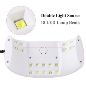 Velika UV LED svetilka za sušenje gel nohtov