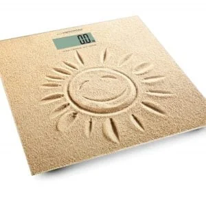 Osobna LCD kupaonska vaga stakleno sunce